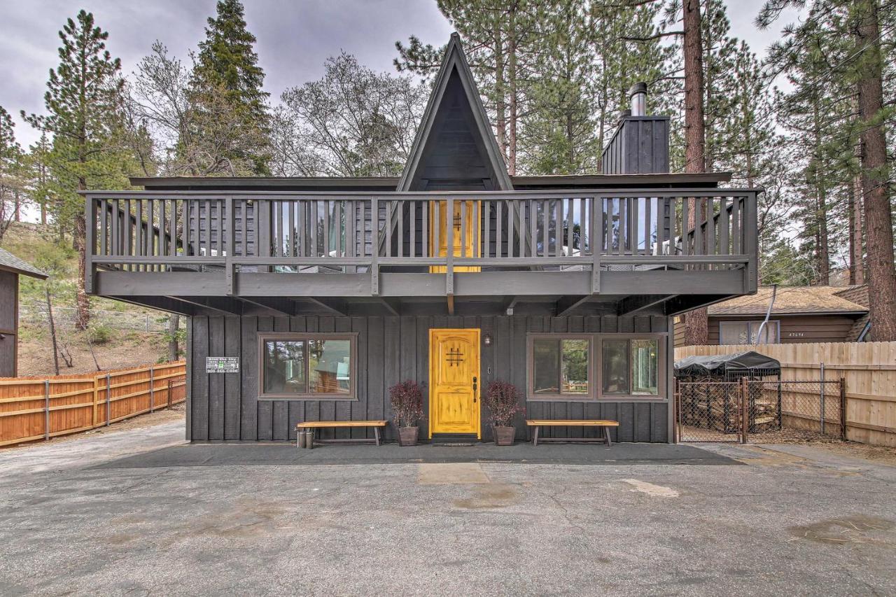 Modern Mtn Home With Hot Tub 1 Mi To Big Bear! Big Bear Lake Exterior photo